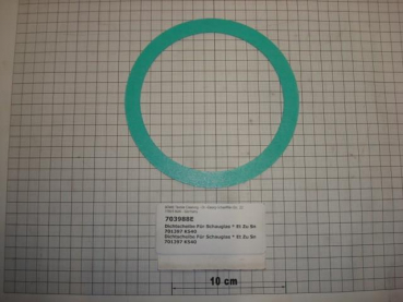 Dichtung,rund,125x152x1,5mm, Centellen,f.Schauglas,701397,K540
