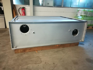 Clean solvent tank,D5100,SN203908,1.4571,2sight glasses