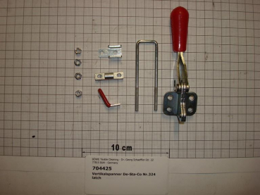 Vertical tightening device
