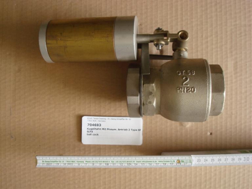 Ball valve with pneumatic drive,2",type SF,SI70