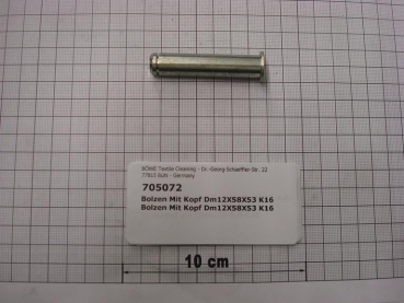 Bolt with head 12x58x53