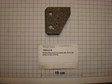 Brake pad,58x63x12mm,Jurid,K16,K25,P17,P25