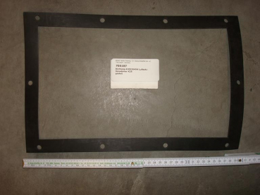 Gasket,square,264x410x4mm,10-holes,air duct-preheater,K25