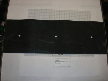 Gasket,square,187x557x2mm,3-holes,cover water separator distillation,K16II,K25