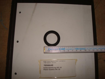 Gasket,round,30x42x6mm,piston,DG10