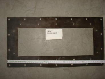 Gasket,square,270x534x4mm,18-holes,P25