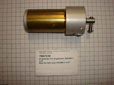 Compressed air cylinder for ball valve 703398 1 1/4"