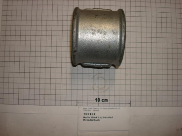 Bushing,270V65,2 1/2",galvanized