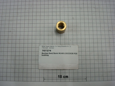 Threaded bush M14x1,5x22x28, P25/P/M12-30/InduLine