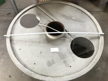 Bearing flange,rear panel,K50