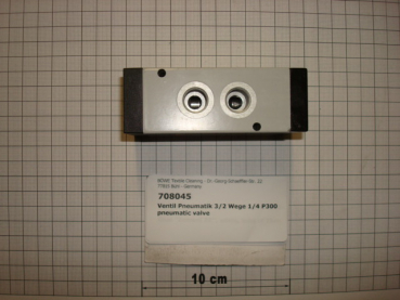 Compressed air valve,3/2 ways,1/4",pneumatic