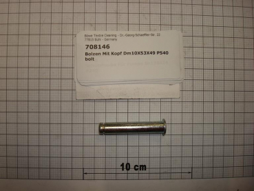 Bolt,10x53x49mm,P540