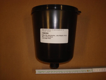 Aktivkohlebehälter,für 1kg Kohle,Kunststoff, P12-P30