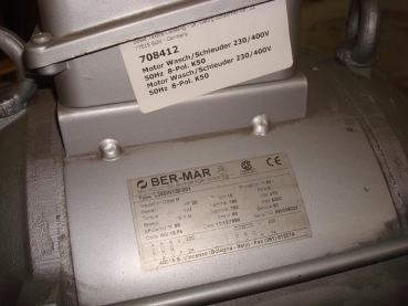 Drive motor,230/400V-50Hz,15KW,8-pole,K50