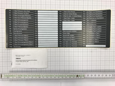 Program sticker German, K50