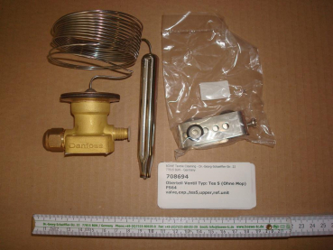 Expansion valve,TES5,without coil,R404A,R507,P/M21-30