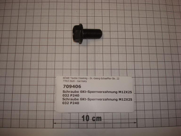 Self locking hexagon screw,M12x25mm