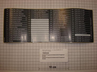 Program sticker English P17S