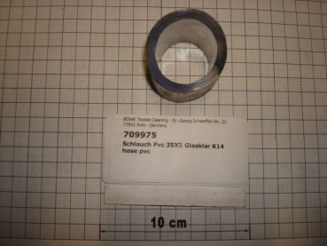 Hose,PVC,35x5mm,clear,K14