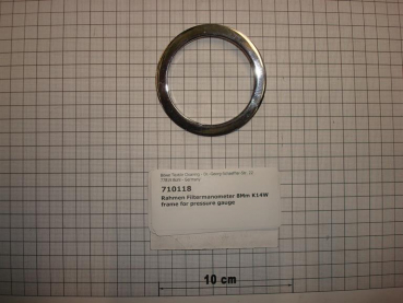 Frame for pressure gauge,chrome ring,68x76x4mm,8mm,K14,K25,P/M12-18