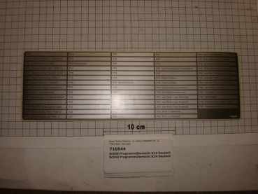 Program sticker German K14