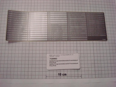 Program sticker French P12/15