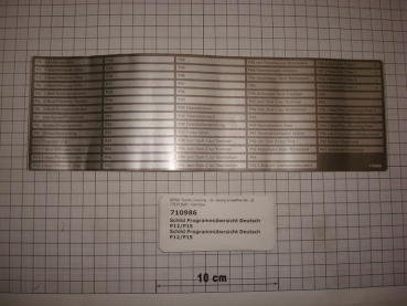 Program sticker German P12/15