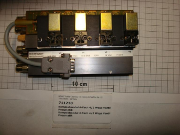 Valve block,4 valves,4/2 ways,Staiger