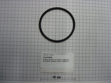 Dichtung,rund,87x97x5mm, O-Ring Deckel Lösemittelkühler(709317)P/M12-30