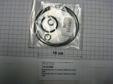 Gasket kit for 3" valve 703172