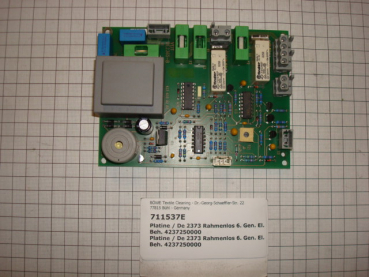 Board, DE2373 frameless, 6th gen., El.Beh.