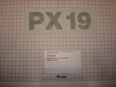 Label "PX19"
