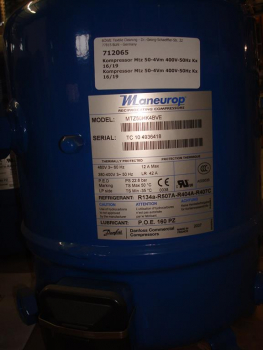 Cooling compressor,MTZ50HK4,400V-50Hz,KX16,KX19