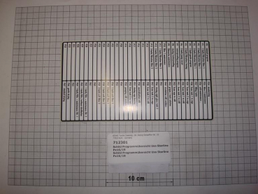 Program sticker,USA,PX16/19
