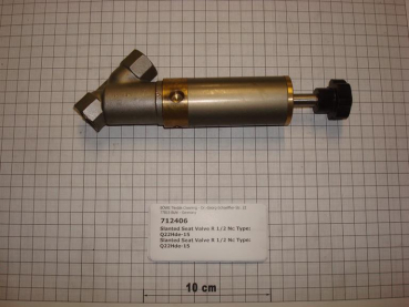 Slanted seat valve,1/2",NC,pneumatic