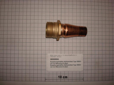 Coupling half,type 5502-12,male,6th gen.