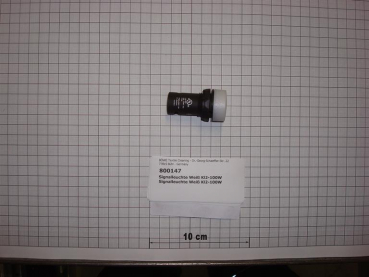 Signal lamp,white,Kl2-100W