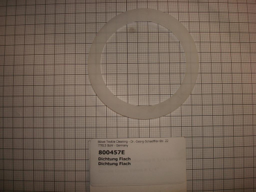 Gasket,round,80x105,1mm,teflon,f.water separator,P/M12-30