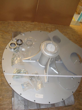 Bearing flange,rear panel,complete,P/M21-30,w.main bearing
