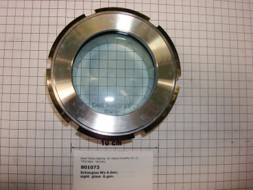 Sight glass frame,round,glas+flange,stainless steel,DN80mm,water separator,P/M12-30
