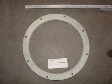 Sight glass flange 314x254x19, coated, P/M 21-26-30