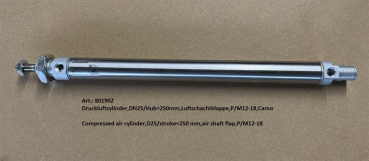 Air ram for air duct section D25/250