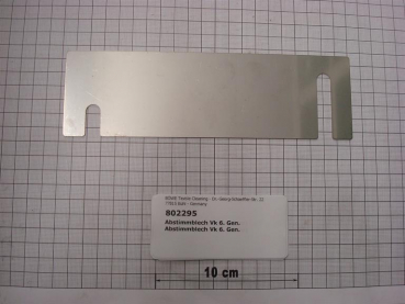 Spacer plate for panelling PremiumLine