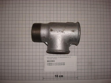 T-piece,134V40,1 1/2",I/I/O,galvanized,Slimsorba P12-18