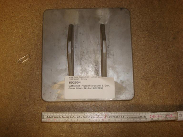 Cover for lint filter air duct P/M 21-26-30