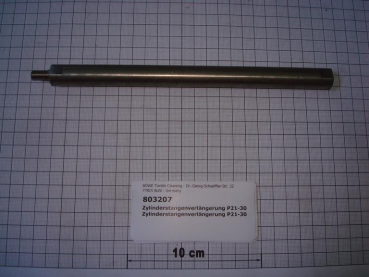 Rod extension for air cylinder P/M 21-26-30