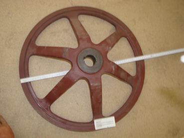 V-belt pulley 2 grooves P/M 12-15-18