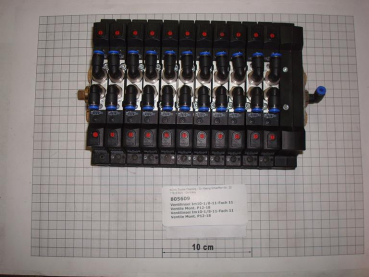Valve block Im10-1/8",11-times,11 Valves assembled,P/M12-30,Hörbiger
