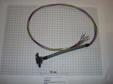 Kabel,15-polig-Sub-D,1x weiblich,500mm lang, abisoliert,PMS für Per-Mess-System