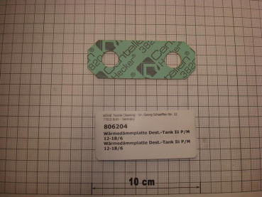 Insulating plate still-tank 3, P/M 12/15/18